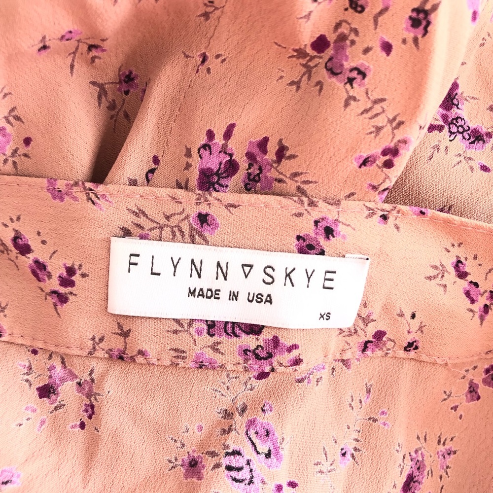 Flynn Skye Wrap it Up Skirt Floral Maxi Sz XS - Picture 4 of 5